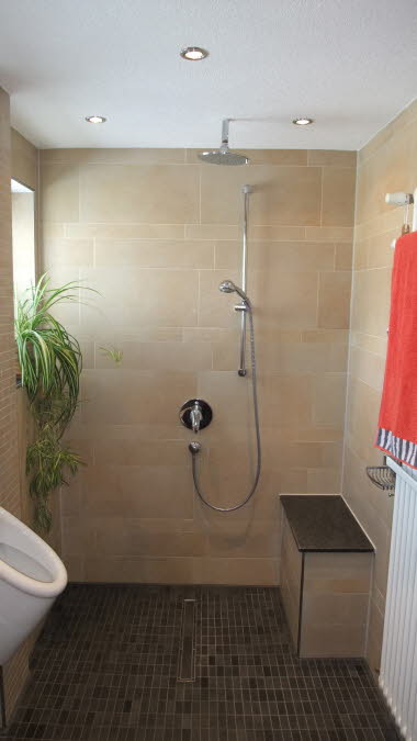 Glasabtrennung dusche